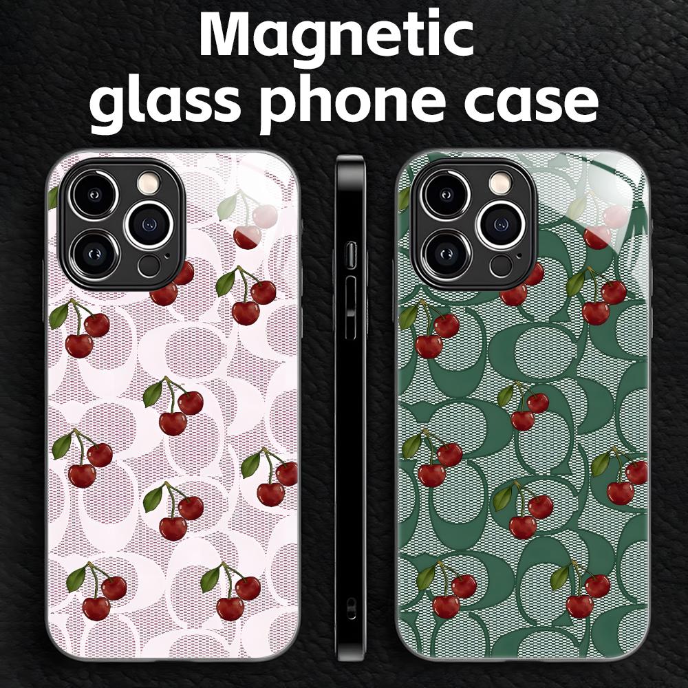 Phone Cases Xr Iphone - Cherry Luxe Patroon Telefoonhoesje voor iPhone