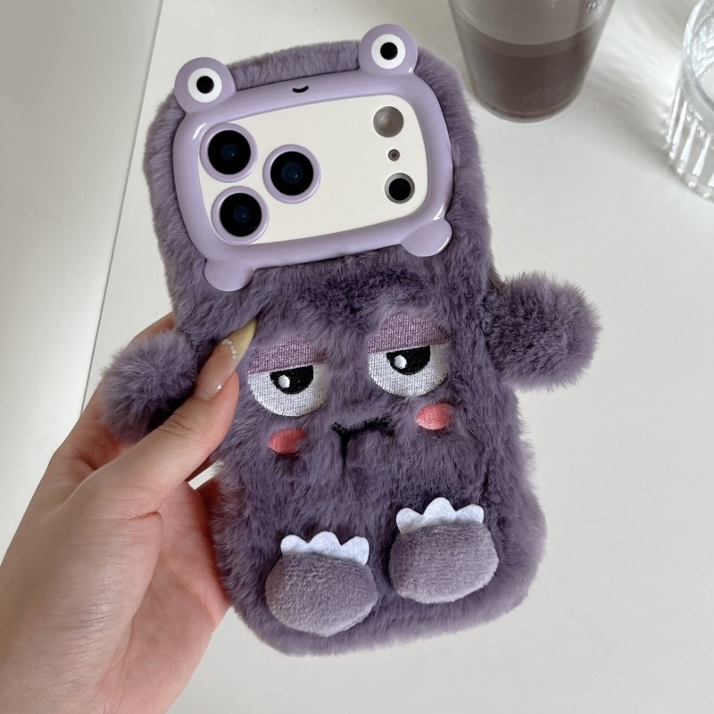 Phone Cases For Iphone 16 - Leuke Cartoon Grappige Sluimerende Uitdrukking Telefoonhoesjes