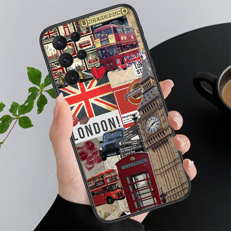 Phone Cases London - Londen esthetiek Telefoon Case Voor Samsung