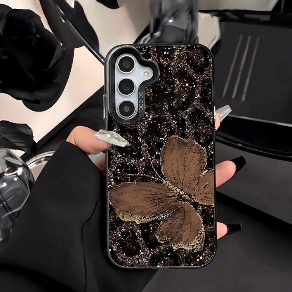 Phone Cases Galaxy A16 5G - Harde IMD Leopard hoes voor Samsung