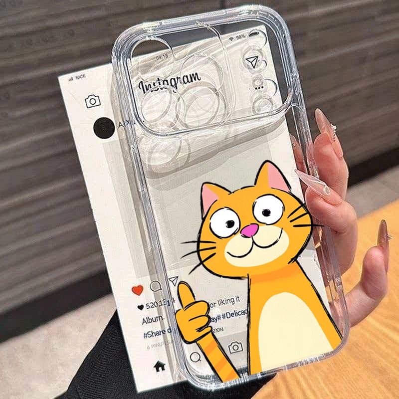 Phone Cases Xiaomi 15 - Schattige cartoon oranje katten telefoonhoes voor