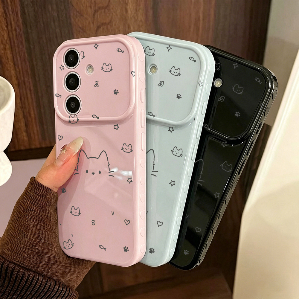 Phone Cases Galaxy A16 5G - Schattige katten telefoonhoesje voor Samsung A56