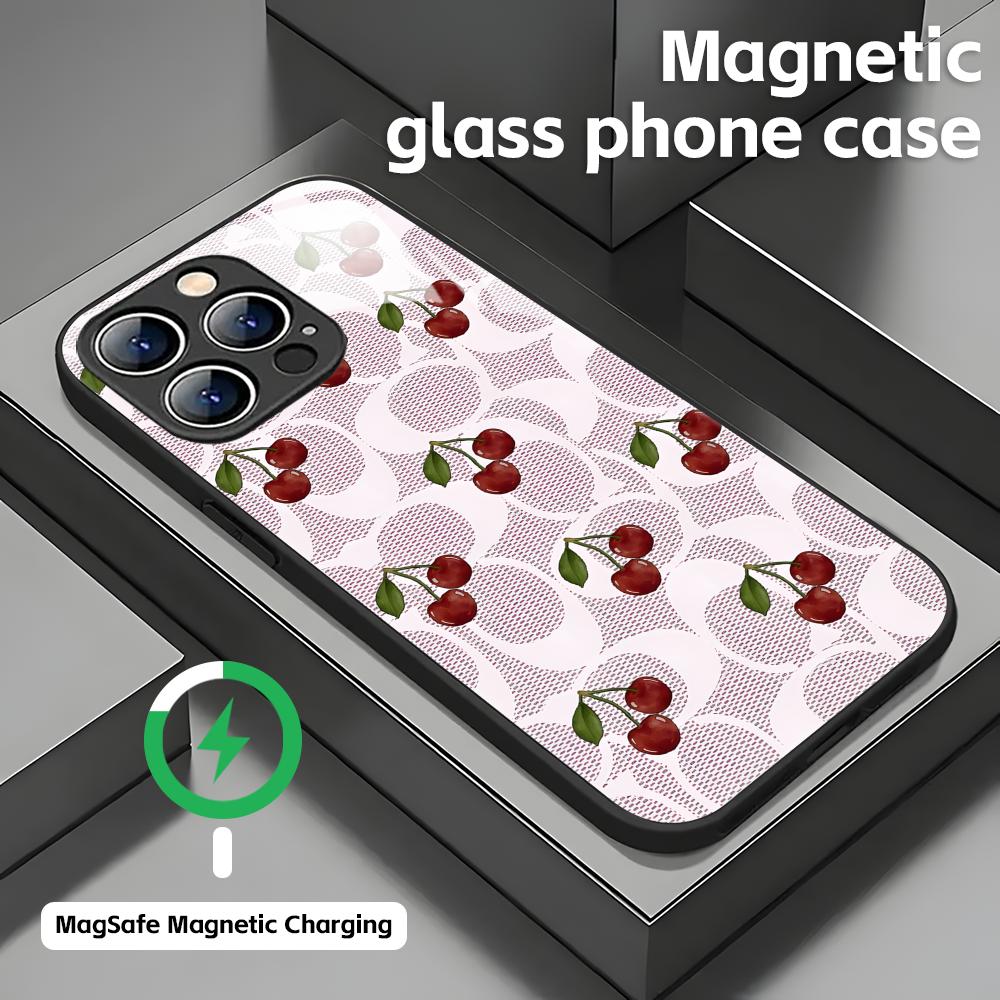 Cherry Luxe Patroon Telefoonho - Phone Cases Xr Iphone recensie en prijs