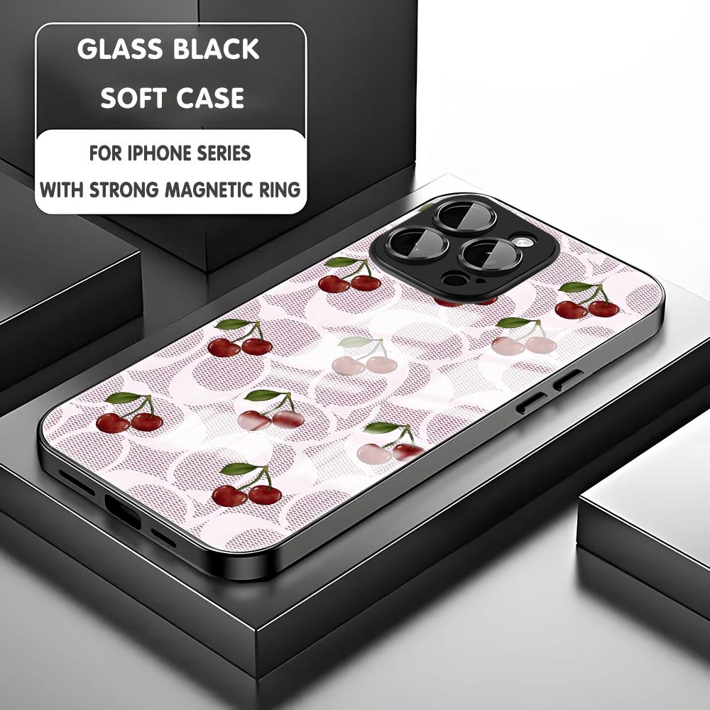 Cherry Luxe Patroon Telefoonho - Phone Cases Xr Iphone recensie en prijs