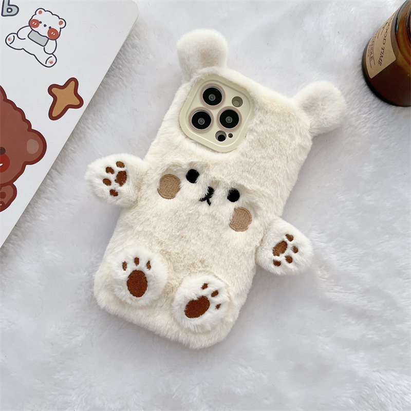 Koreaanse 3D Cartoon Beer Pluc - Phone Cases For Iphone 16 recensie en prijs
