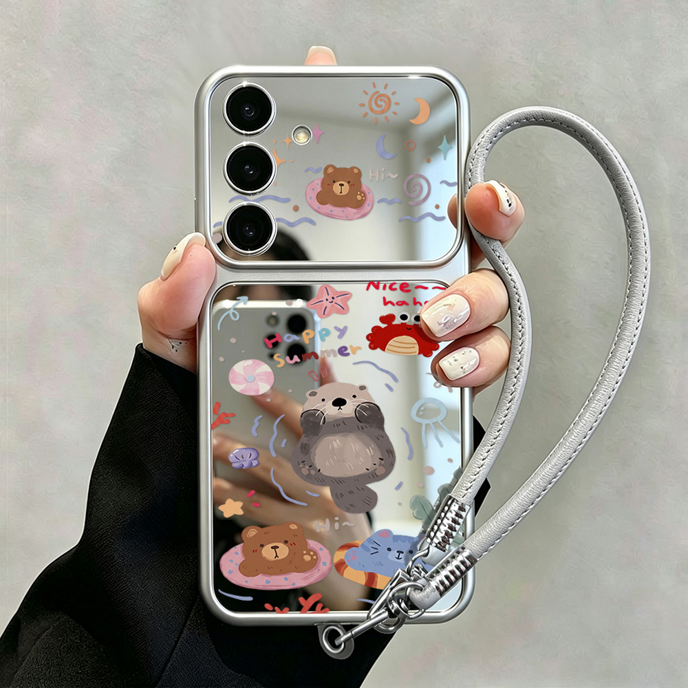 Cartoon Beer Spiegelhoesje met - Phone Cases Galaxy A16 5G recensie en prijs