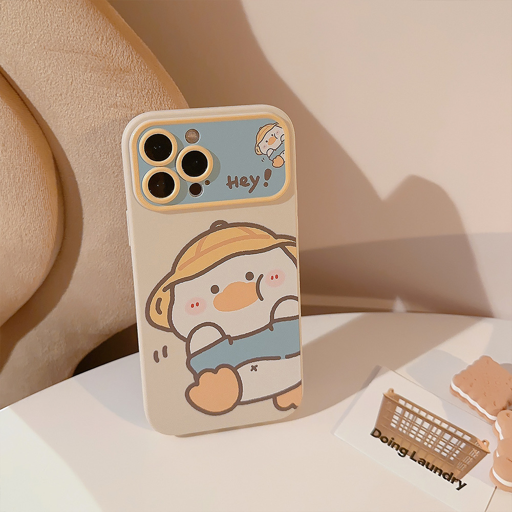 Koreaanse cartoon gele eend te - Phone Cases Xr Iphone recensie en prijs