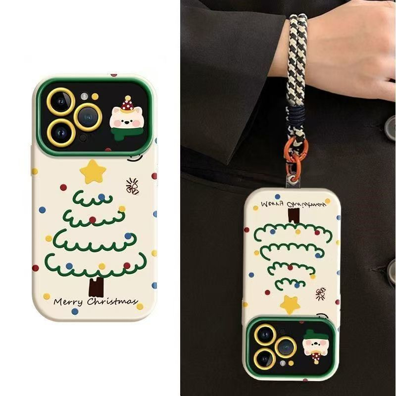 Sterren Kerstboom Cartoon Scha - Phone Cases Xr Iphone recensie en prijs