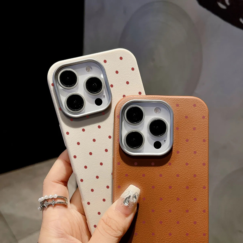 Schattige Polka Dot Telefoonho - Phone Cases Xiaomi 15 recensie en prijs