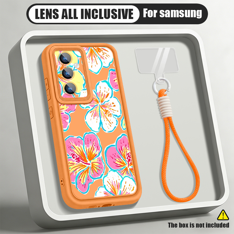Bloemenpatroon Lanyard Telefoo - Phone Cases Galaxy A16 5G recensie en prijs